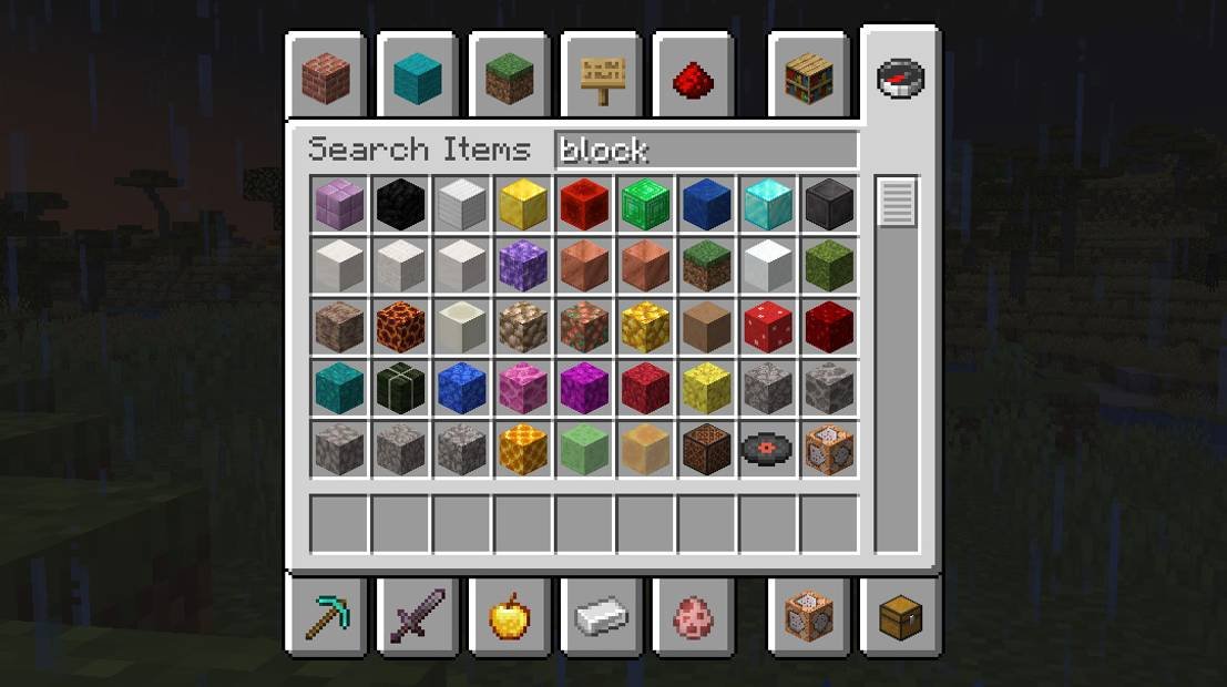 how many blocks are there in minecraft