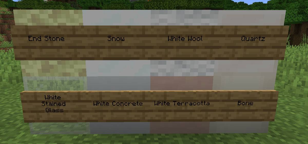 Mastering White Blocks in Minecraft: From Bone Blocks to White Stained Glass
