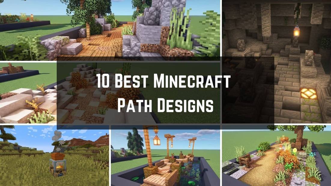 pathway designs minecraft
